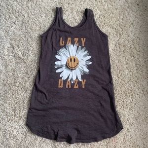 Tiny Whales cotton tank dress